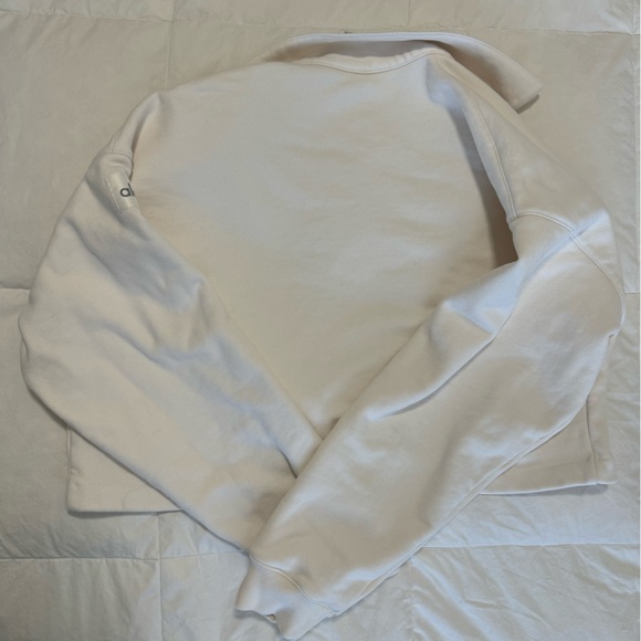 Alo crop button up polo sweater - Picture 3 of 3